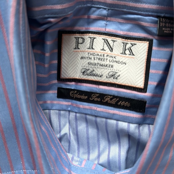 Men’s PINK collection Dress Shirt - Picture 4 of 6